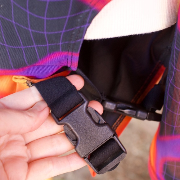 Poster Girl Heatmap Print Mesh Bodycon Cutout Mini Dress Size M - Picture 12 of 15